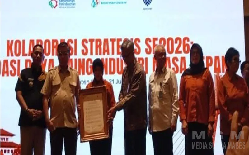 Menteri Perindustrian, Menteri Ketenagakerjaan, dan Kepala BPS Tandatangani Kolaborasi Strategis Sukseskan Sensus Ekonomi 2026