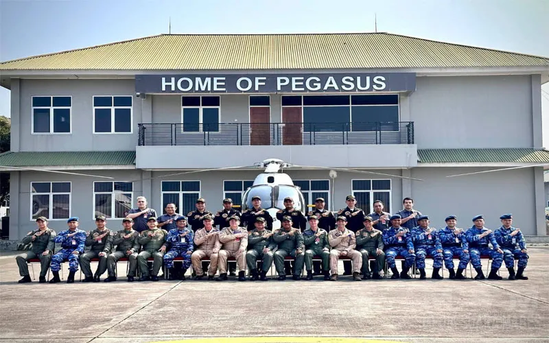 Pelatihan Dynamic Aerobatics EC-120B Colibri Tingkatkan Profesionalisme Kru Helikopter TNI AU