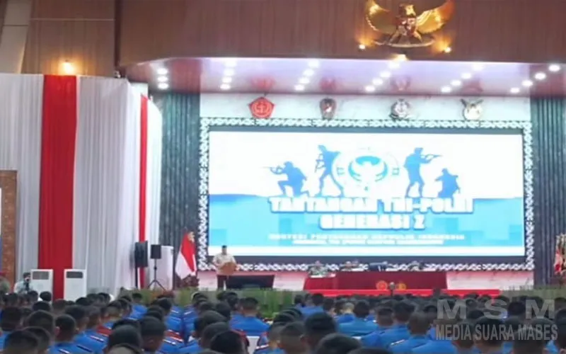 Menhan Sjafrie Tekankan Kesiapan Capaja TNI-Polri Mengabdi di Seluruh Penjuru Indonesia