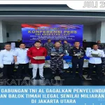 TNI AL Gagalkan Dua Penyelundupan Pasir Timah dan Timah Balok Ilegal Senilai Rp7,6 Miliar