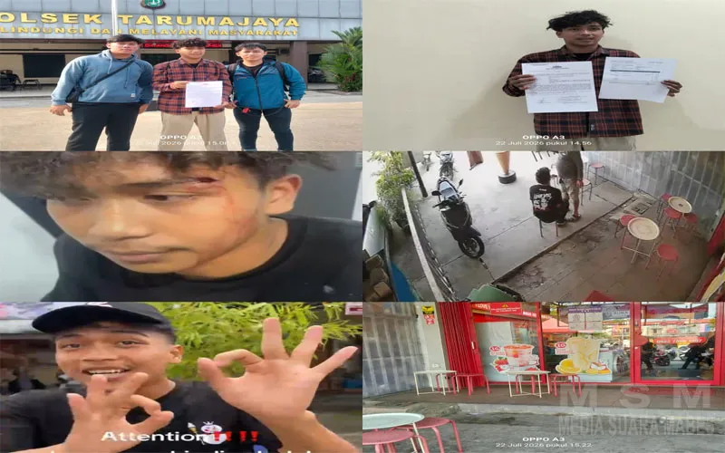 Diduga Terlibat Pemukulan Karyawan MIXUE, Penasehat RT / Penasehat Pengurus RT 007 RW 012 Desa Setia Mulya Dipolisikan