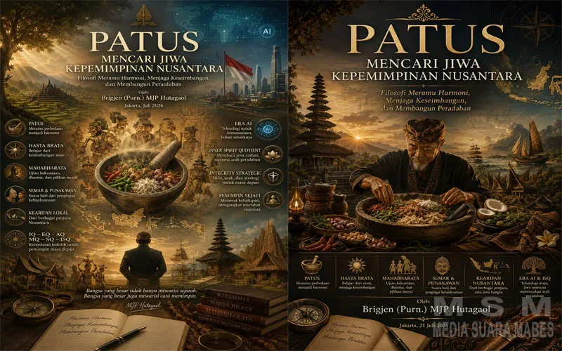 PATUS, MENCARI JIWA KEPEMIMPINAN NUSANTARA: Filosofi Meramu Harmoni, Menjaga Keseimbangan, dan Membangun Peradaban