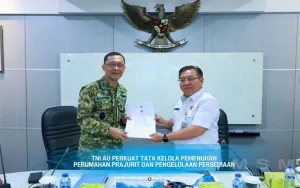 TNI AU Perkuat Tata Kelola Pemenuhan Perumahan Prajurit dan Pengelolaan Persediaan