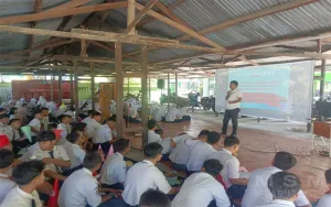 Cegah Penyalahgunaan Narkoba Sejak Dini, Satresnarkoba Polres Ketapang Berikan Penyuluhan di SMA Negeri 3 Ketapang