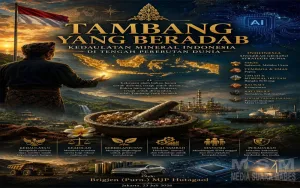 Tambang Yang Beradab: Kedaulatan Mineral Indonesia di Tengah Perebutan Dunia