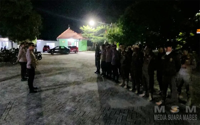 Polsek Tambang Razia Warung Remang-remang, Tiga Cafe Diberi Teguran dan Buat Surat Pernyataan