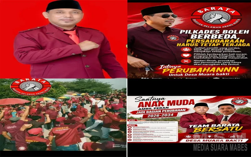 Nurta Bin H.M. Siban Mencalonkan Diri Sebagai Kepala Desa Muara Bakti, periode 2026 -2034 Usung Tema Pilkades Boleh Berbeda, Persaudaraan Harus Tetap Terjaga