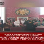 Irjen Kemhan RI Kunjungi King’s College London, Perkuat Kerja Sama Pendidikan dan Riset Pertahanan Indonesia–Inggris