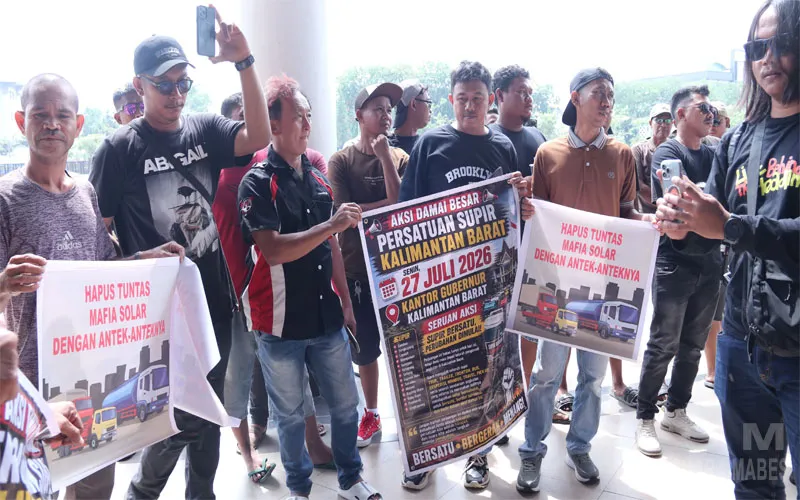 Persatuan Sopir Kalbar Sampaikan Aspirasi Soal BBM Bersubsidi, Polda Kalbar Tegaskan Siap Kawal Distribusi