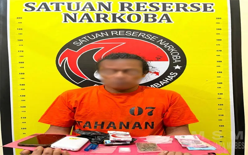 Bawa Sabu dan Ganja, DNH Diamankan Satresnarkoba Humbahas