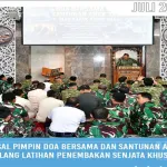 TNI AL Gelar Doa Bersama Dan Santuni Anak Yatim Jelang Latihan Operasi Amfibi 2026