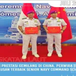Dua Perwira Marinir TNI AL Raih Prestasi Gemilang di Pendidikan Strategis PLA Navy China