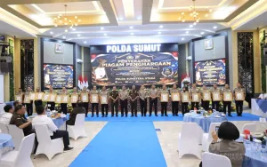 Perkuat Sinergitas, Kapolres Humbahas dan Kajari Teken Komitmen Bersama di Polda Sumut