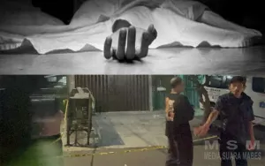 GEGER! Bercak Darah Menetes dari Lantai 2, Wanita 52 Tahun Ditemukan Tewas Tragis di Kosan Grogol, Suami Diduga Kabur