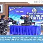 Asops Kasal Pimpin Evaluasi Operasi TNI AL Semester I 2026, Perkuat Efektivitas Operasi dan Keamanan Maritim