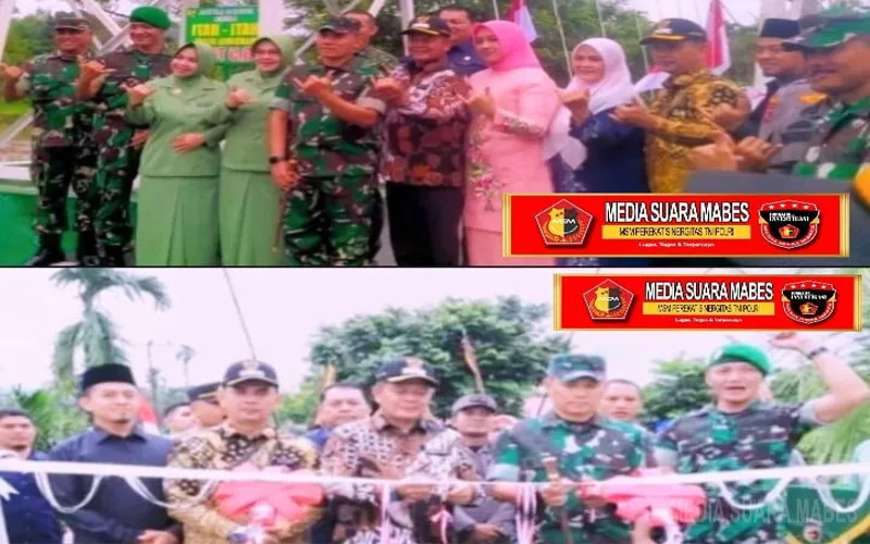 Bukti Nyata TNI Hadir untuk Rakyat, Brigjen TNI Aji Mimbarno Resmikan Jembatan Perintis Garuda III di Pasaman