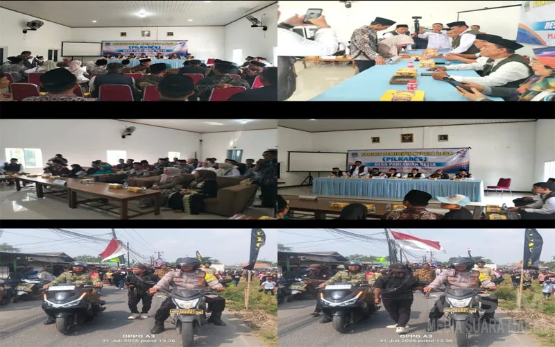 Masyarakat Padati Halaman Desa Pahlawan Setia, Kawal Pendaftaran Aban Ayatulloh sebagai Calon Kepala Desa Periode 2026–2034