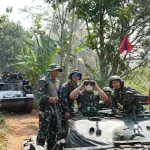 Pangdam III/Siliwangi Tinjau Latihan Menembak Ranpur Yonkav 4/KC di Pusdikif Cipatat
