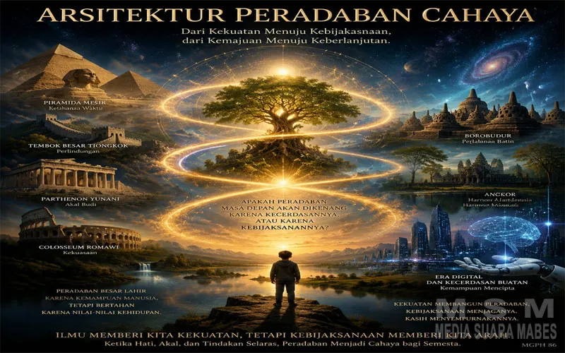 Arsitektur Peradaban Cahaya: Refleksi Brigjen TNI (Purn.) MJP Hutagaol tentang Ilmu, Teknologi, dan Kebijaksanaan