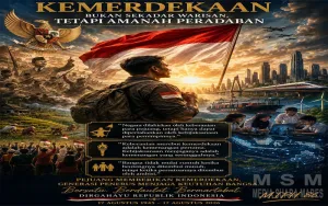 Refleksi HUT Ke-81 RI, Brigjen TNI (Purn.) MJP Hutagaol: Keberanian Melahirkan Negara, Kebijaksanaan Menjaga Kemerdekaan