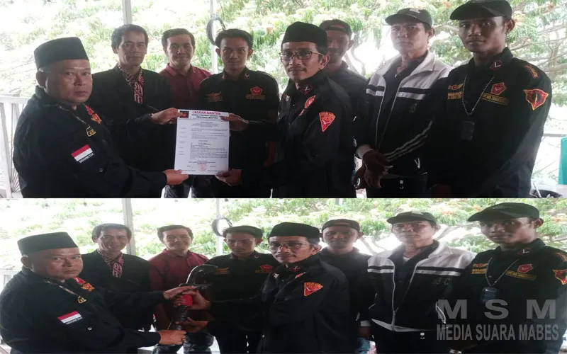 Sah! DPD Laskar Banten Resmi Serahkan SK Kepengurusan DPC Tangerang Raya