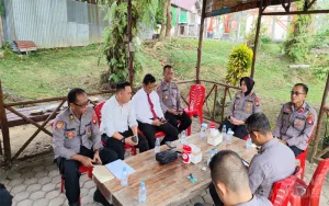 Coffee Morning dan Anev Mingguan, Kapolres Landak Tekankan Evaluasi Kinerja untuk Tingkatkan Pelayanan Masyarakat