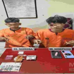 Dua Pelaku Narkoba di Tangkap Polsek Kampar Kiri, Sita 12.07 Gram Sabu-sabu