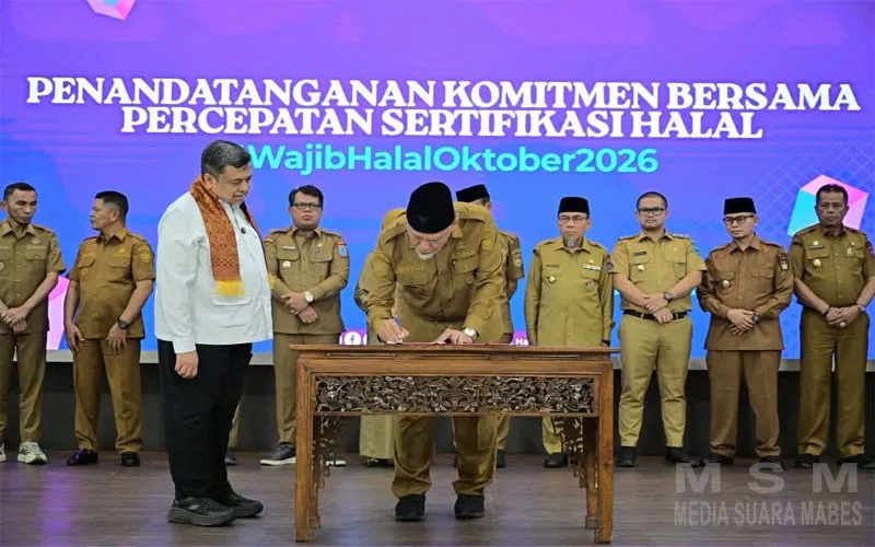 Mahyeldi Ajak Kepala Daerah Percepat Sertifikasi Halal, Bidik Sumbar Jadi Pusat Ekosistem Halal Nasional