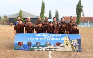 Semarak HUT Kemerdekaan RI, Liga Intern Sepak Bola Pererat Kebersamaan Insan PLTA Saguling