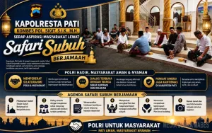 Kapolresta Pati Bangun Kepercayaan Publik, Kapolresta Pati Jadikan Safari Subuh Wadah Dialog Kamtibmas