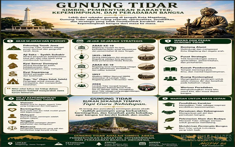 Brigjen TNI (Purn.) MJP Hutagaol: Gunung Tidar Simbol Fondasi Kepemimpinan Bangsa dan Jejak Peradaban Indonesia