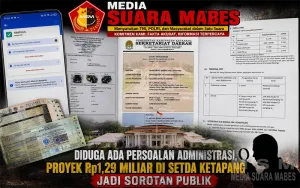Diduga Ada Persoalan Administrasi, Proyek Rp1,29 Miliar di Setda Ketapang Jadi Sorotan Publik