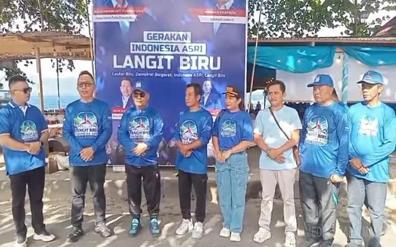 Sambut HUT ke-25, Demokrat Talaud Turun ke Pantai: Jalan Sehat dan Angkut 1 Ton Sampah Lewat Gerakan Indonesia ASRI Langit Biru