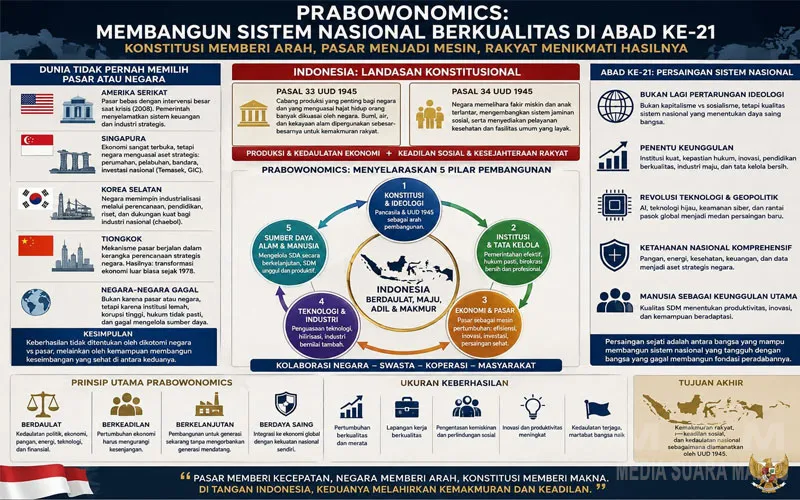 The Prabowonomic Institute / The Print “Pasal VS Pasar: Kami Pilih Konstitusi”