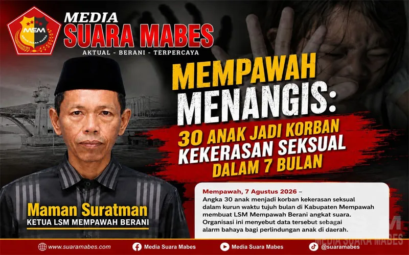 Mempawah Menangis: 30 Anak Jadi Korban Kekerasan Seksual Dalam 7 Bulan