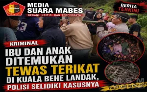 Ibu dan Anak Ditemukan Tewas Terikat di Kuala Behe Landak, Polisi Selidiki Kasusnya
