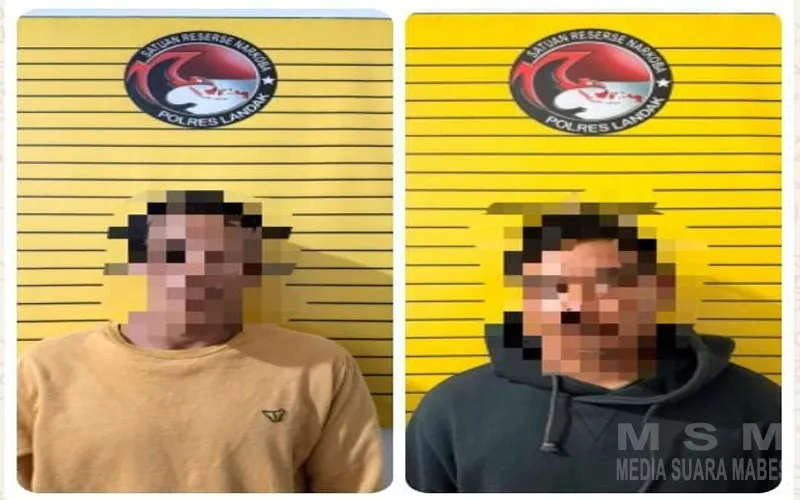 Bravo Polres Landak! Lagi-lagi Ungkap Penyalahgunaan Narkotika, 2 Orang Diamankan dengan BB Diduga Sabu 20,52 Gram