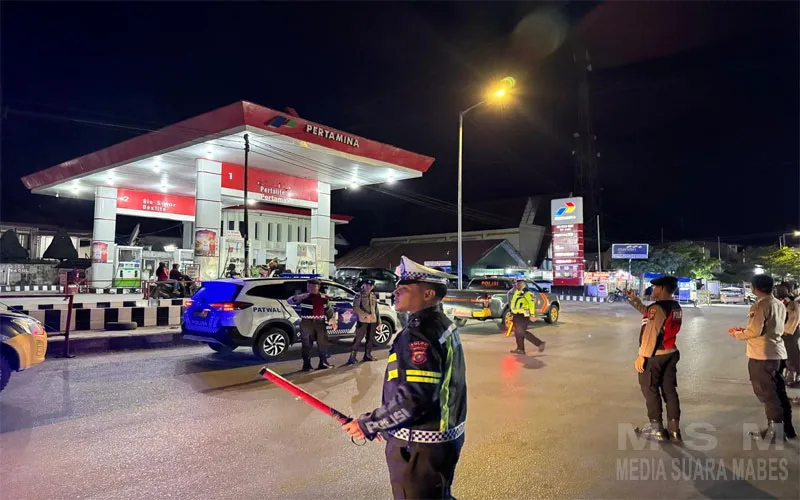 Patroli Rutin Polres Humbahas, Wujud Nyata Polisi Hadir di Tengah Masyarakat
