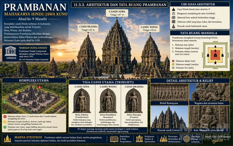 Prambanan, Mahakarya Hindu Jawa Kuno yang Menjadi Jejak Kejayaan Peradaban Nusantara