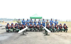 Wakasau Tinjau Kesiapan Smoke System Jelang Demo Udara HUT Ke-81 Kemerdekaan RI