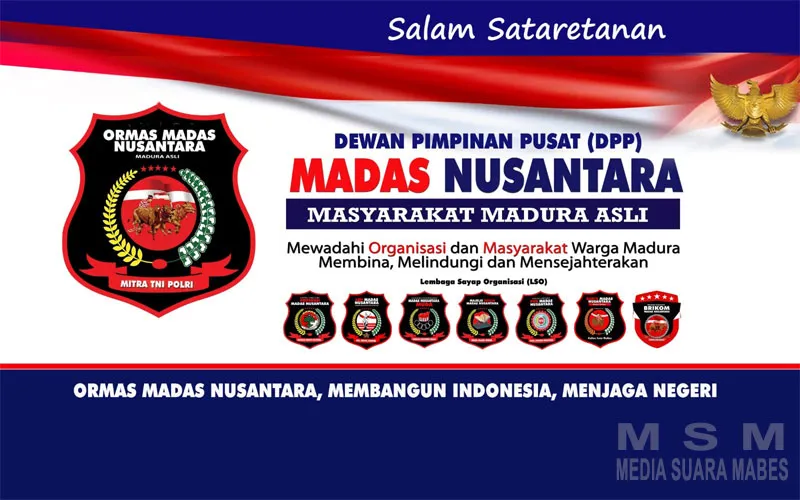Ormas Madas Nusantara dan Organisasi Dibawah Kepemimpinan Jusuf Rizal, Solid Dukung Prabowo Subianto