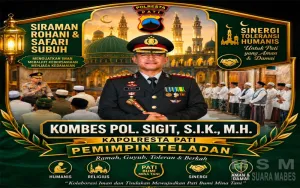 Teladan Jaga Kedamaian, Kapolresta Pati Siraman Rohani dan Safari Subuh