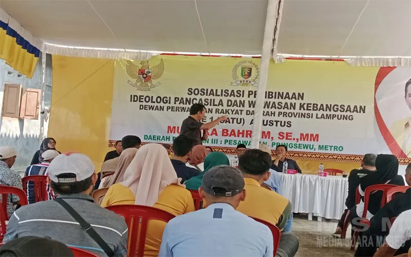 Mustika Bahrun, Sutan Pengayom Makhga: Sosialisasi Pancasila & Pelantikan PD-PK Perkuat Kader di Desa Rusaba