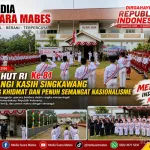 Upacara HUT RI ke-81 di SD Pelangi Kasih Singkawang Berlangsung Khidmat