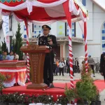 Semangat Kemerdekaan, Polres Humbahas Laksanakan Upacara HUT RI ke-81