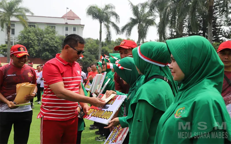 Kodam III/Siliwangi Gelar Fun Game Semarak HUT ke-81 Kemerdekaan RI, Perkuat Kebersamaan
