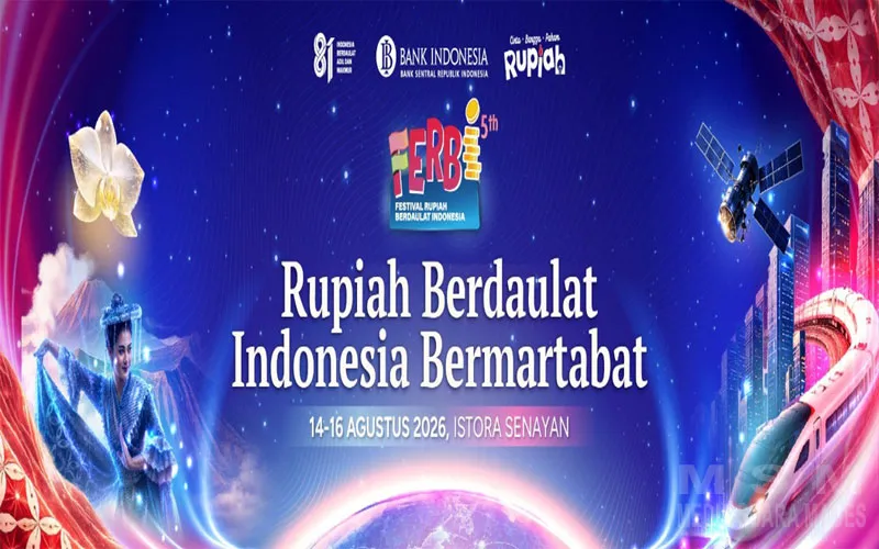 Rupiah Berdaulat, Indonesia Bermartabat ”Dalam Festival FERBI 14 s.d 16 Agustus di Istora Senayan”