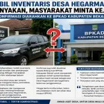 Mobil Operasional Desa Hegarmanah Hilang, BPKAD Mengaku Sudah Bersurat, Tapi Kapan? Publik Menunggu Bukti