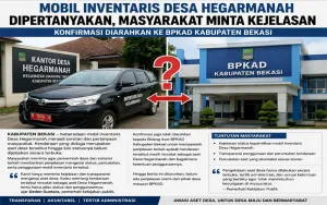 Mobil Operasional Desa Hegarmanah Hilang, BPKAD Mengaku Sudah Bersurat, Tapi Kapan? Publik Menunggu Bukti