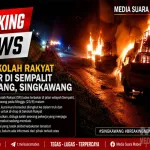 Sejumlah Kursi Sekolah Rakyat Ludes Terbakar di Sempalit Pangmilang, Singkawang